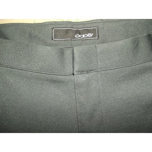 oobe Mens Gray Polyester Pants 46 x 32 Flat Front Straight Leg Work - Picture 4 of 10